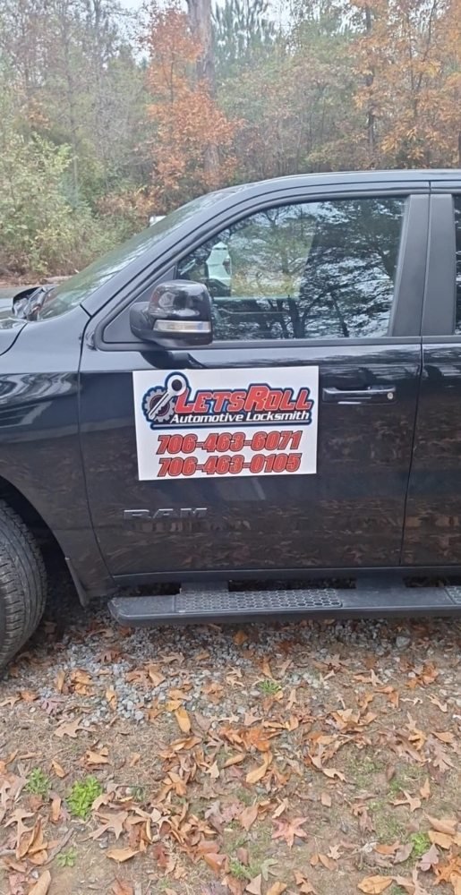 Let's Roll Auto Locks service truck